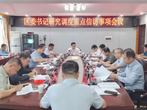 零陵：赵立平研究调度重点信访事项