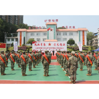 零陵区欢送123名新兵入伍  赵立平、陈莉出席