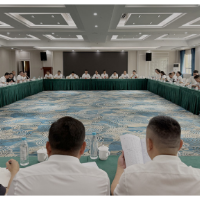 两会进行时丨县十九届人大一次会议召开代表团召集人会议