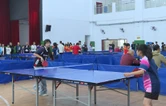 衡南县第二届“火苗杯”中小学生乒乓球比赛开赛