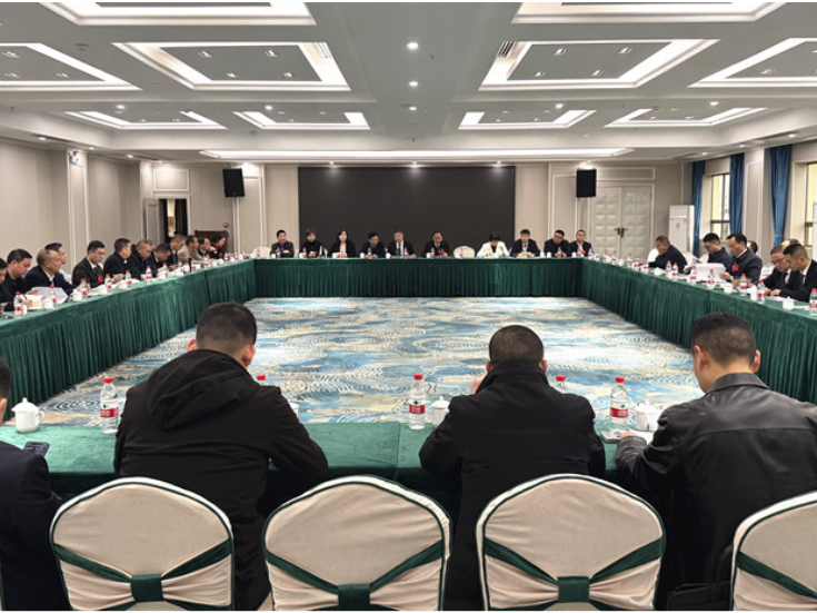 两会进行时丨衡南县十八届人大七次会议举行代表团召集人会议