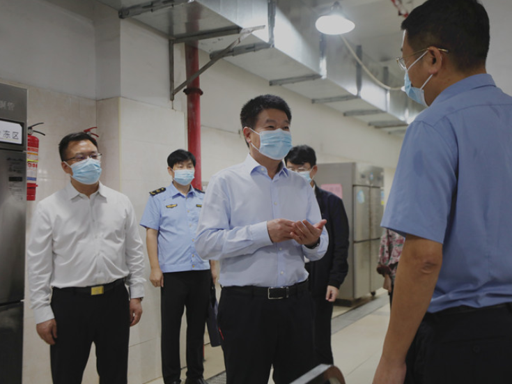 刘章宇来衡南督导安全生产工作