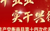 专栏丨中国共产党衡南县第十四次代表大会特别报道