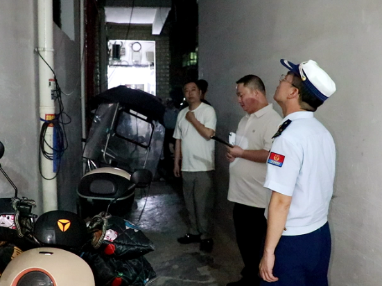 整治飞线充电乱象！衡南多部门联合开展消防安全专项检查
