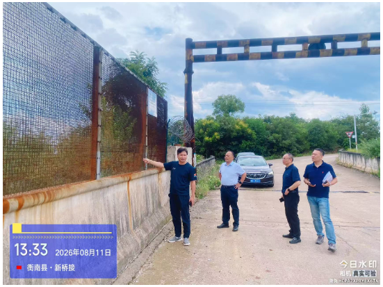 实地排查除隐患！衡南县开展上跨高速铁路结构物专项调研