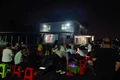 衡南县云集街道滨河社区开展公益电影放映活动