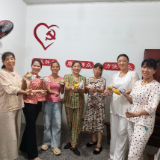 衡南县栗江镇田洲村开展手工月饼制作主题活动