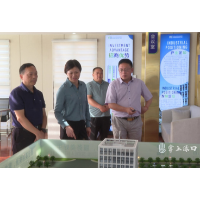 赖晓智调研城区路网及南洲生态新城项目建设