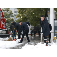 以雪为令！李晓彤带头扫雪清障