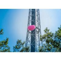 520株洲集体婚礼浪漫第一站：巨型爱心点缀293米高神农塔