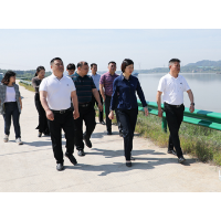 赖晓智巡河并调研防汛备汛工作