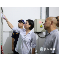 赖晓智督导渌口镇无物业高层住宅小区消防问题整改工作