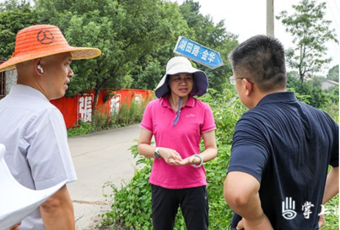 赖晓智到龙船镇调研近期重点工作