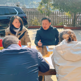 李晓彤到淦田镇调研清溪村幸福工程建设情况