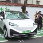 省机关事务局一行来渌口区参观交流“新能源公务用车分时租赁”模式试点工作