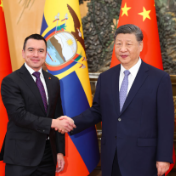 习近平会见厄瓜多尔总统诺沃亚