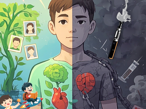 全民禁毒宣传月｜海报《你的选择，决定生命的颜色》