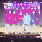 渌口区老年大学汇报演出展示年度教学成果