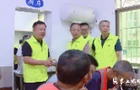 李晓彤到渌口区环卫工驿站参加志愿服务