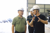 李晓彤到南洲工业园调研企业相关工作