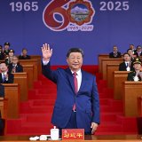 西藏自治区成立60周年庆祝大会隆重举行 习近平出席大会