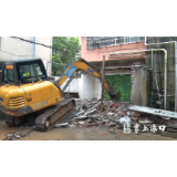 渌口区两日内依法拆除26处违法建筑