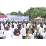 渌口区热烈欢送85名新兵入伍