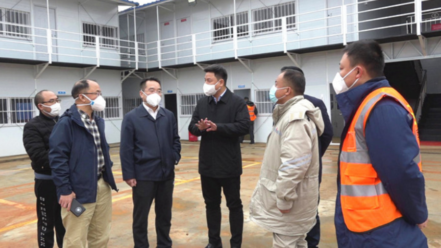 杨英杰来区调研大唐华银株洲2×100万千瓦扩能升级改造项目建设