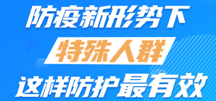 【科普动起来】图解｜防疫新形势下，特殊人群这样防护最有效