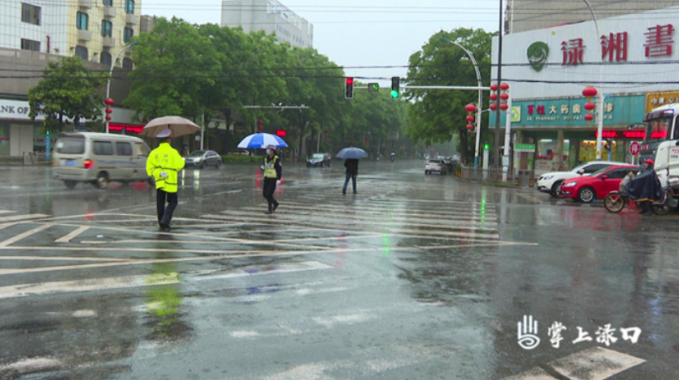 雨污分流改造中！渌口城区这处要道雨后积水有改善