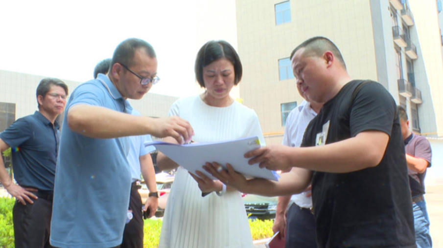 赖晓智调研园区重点项目推进工作