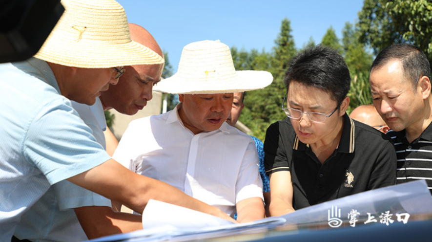 李晓彤深入淦田镇调研重点项目建设工作
