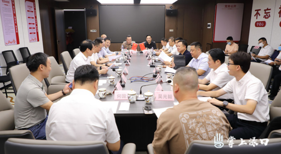 李晓彤到长沙走访渌口籍企业家