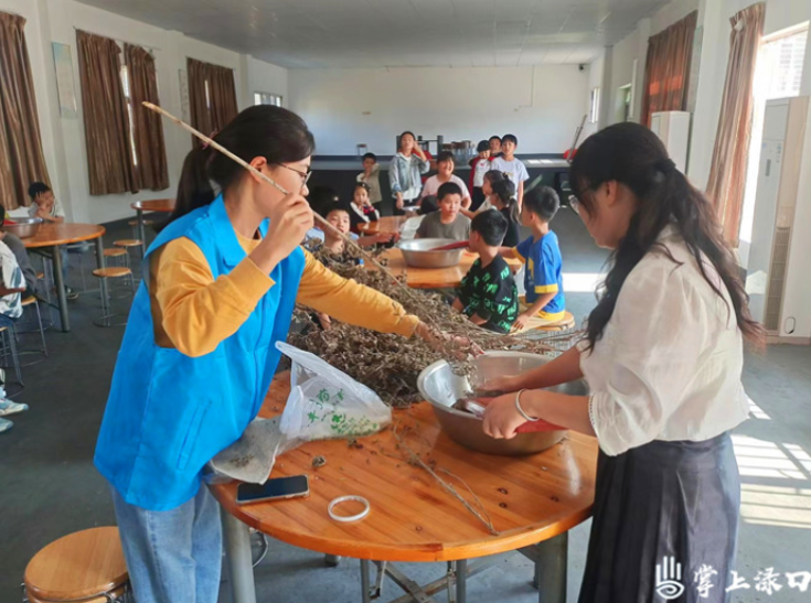 南洲镇乘霞垅小学：让“艾”传承 敬老有“艾”