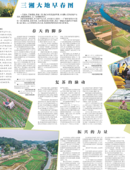 三湘大地早春图