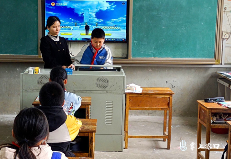 清明祭英烈 共铸中华魂！龙船镇王十万小学进行网上祭英烈活动