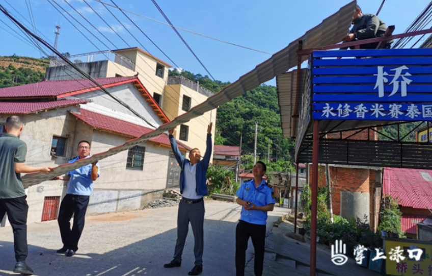 朱亭镇：控违巡查常态化 依法拆违不手软