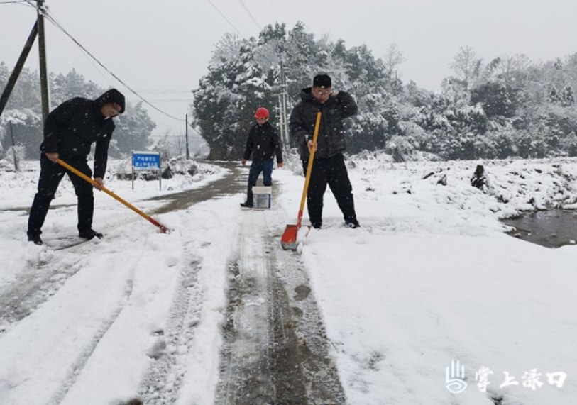 应对寒潮 我们在行动丨龙船镇：全力做好低温雨雪冰冻天气防范应对工作