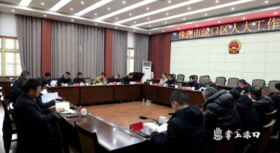 渌口区人大工作座谈会召开