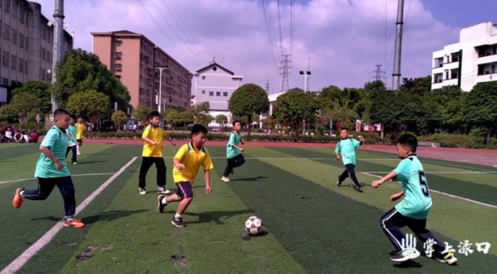 童心乘风 “足”行天下丨渌口区明德小学第二届“明星杯”校园足球赛开赛