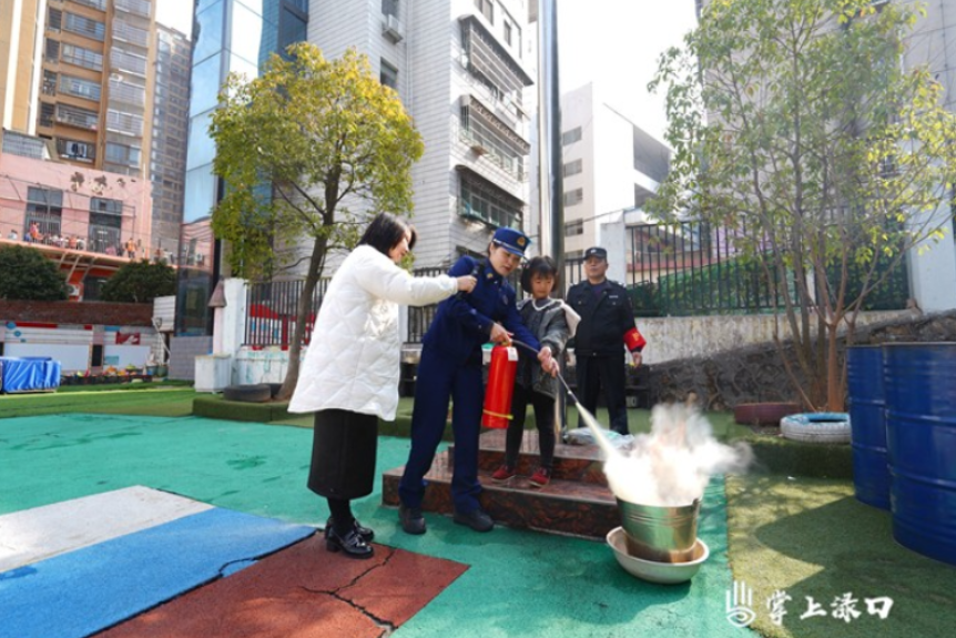 【平安渌口】渌口消防走进幼儿园开展培训和演练活动