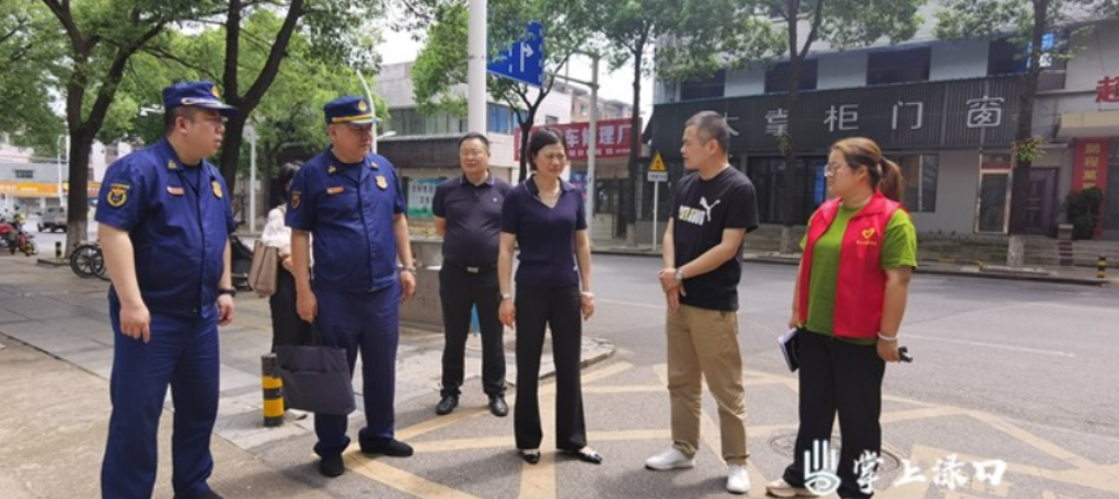 赖晓智督查电动车消防安全和地质灾害防治工作
