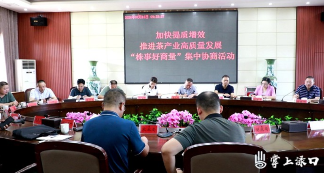 区政协“株事好商量”聚焦茶产业发展
