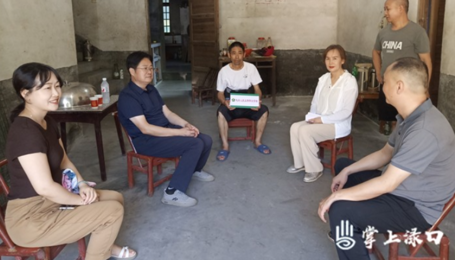 渌口区残联开展残疾人创业扶持走访活动