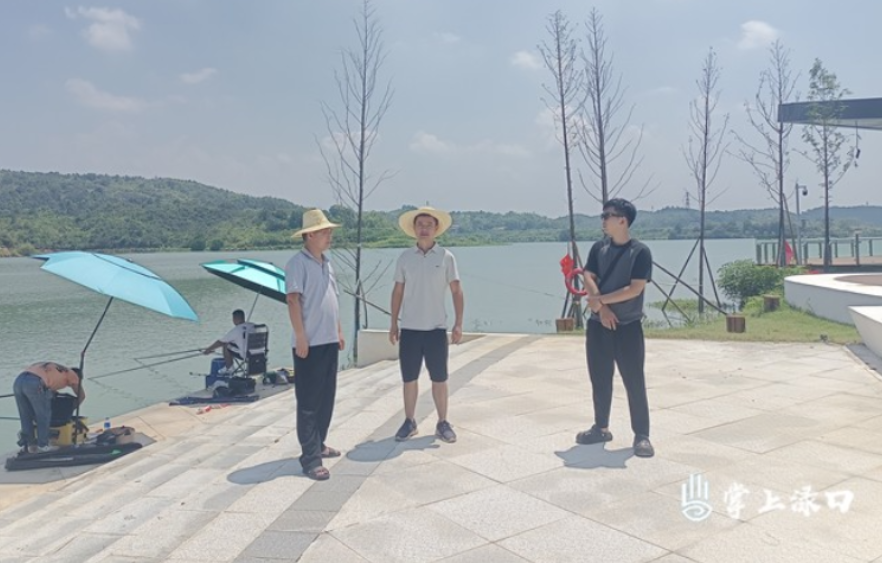 渌口区发改局一行到一线督导重点项目建设