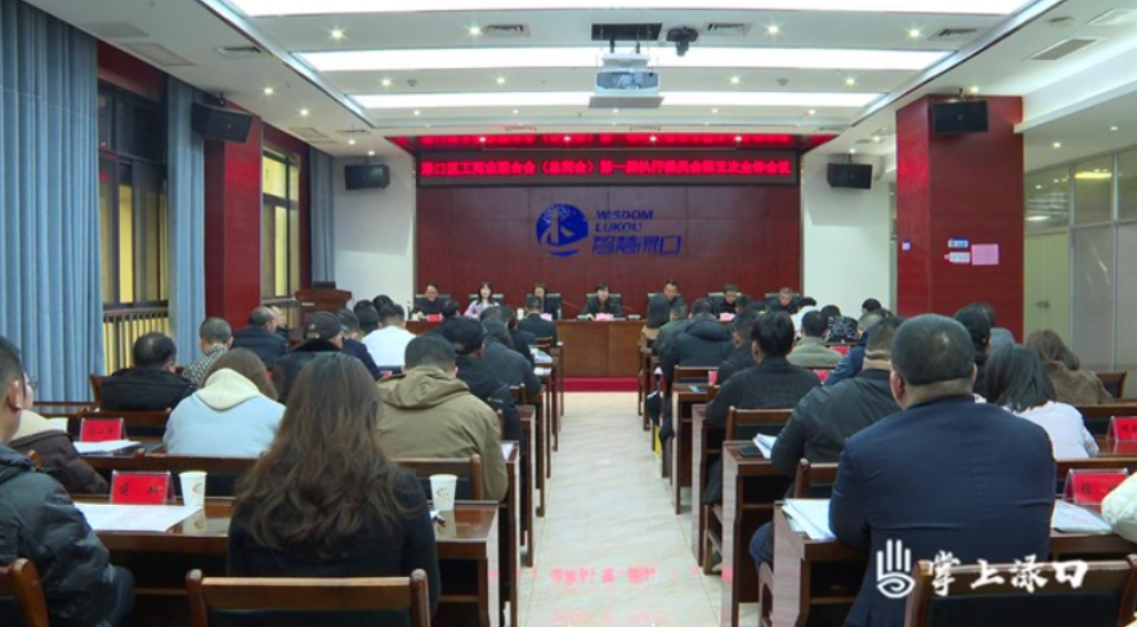 渌口区工商联（总商会）召开一届执行委员会第五次会议
