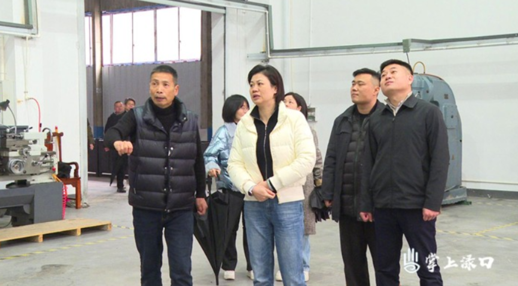 赖晓智到湾塘工业园调研