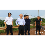 刘克胤到南洲镇开展巡河工作