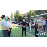李晓彤深入渌口镇督导疫情防控工作