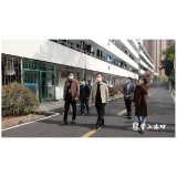 李晓彤督查学校核酸检测等工作